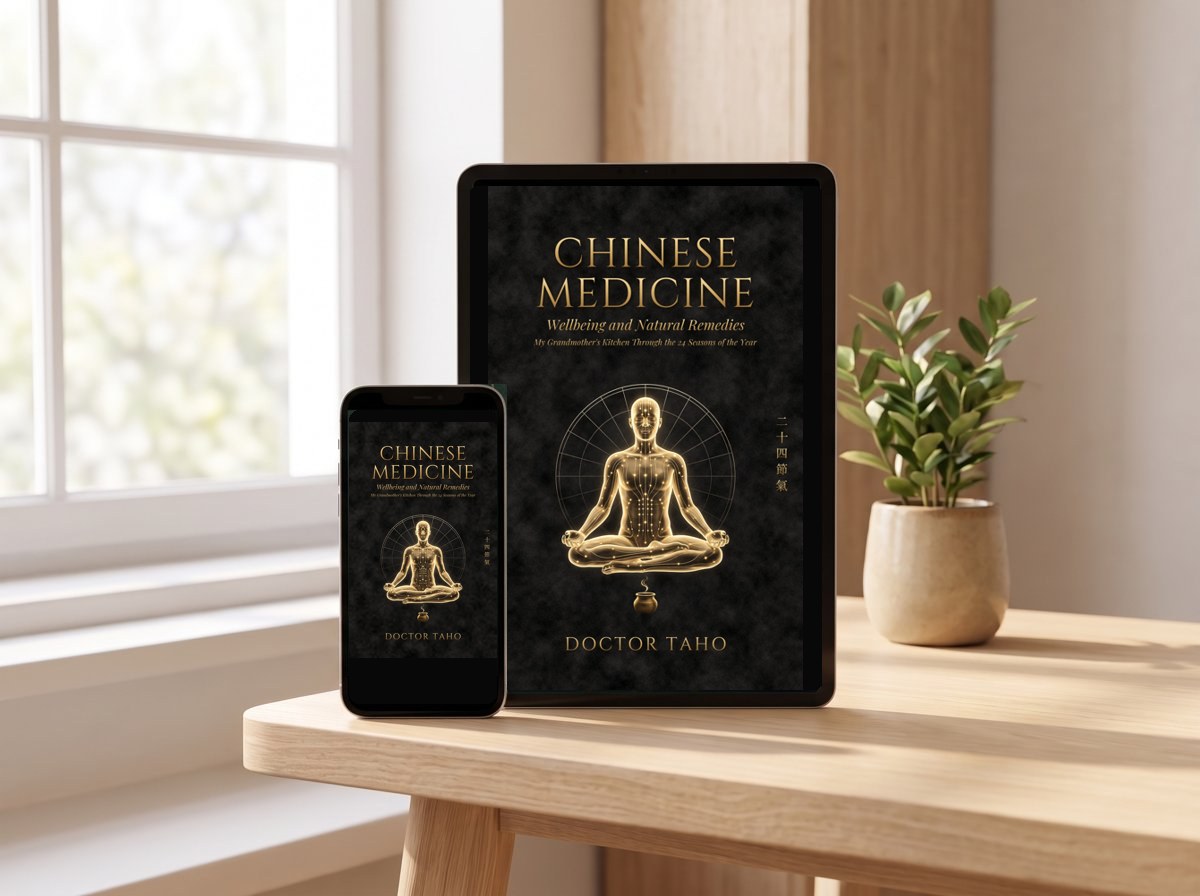 The CHINESE MEDICINE e-book on tablet and phone